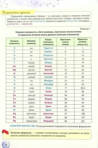 Хімія 8 клас - фото 3