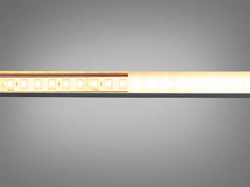 Світлодіодна стрічка 24В, 120 штм, герметична, 8мм, теплий - фото 3