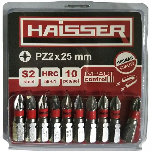 Бита Haisser PZ2x25 мм 10 шт. (81307)