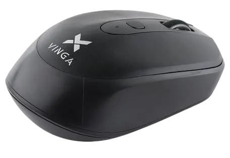 Беспроводная мышь Vinga MSW-908 Silent Click Black - фото 1