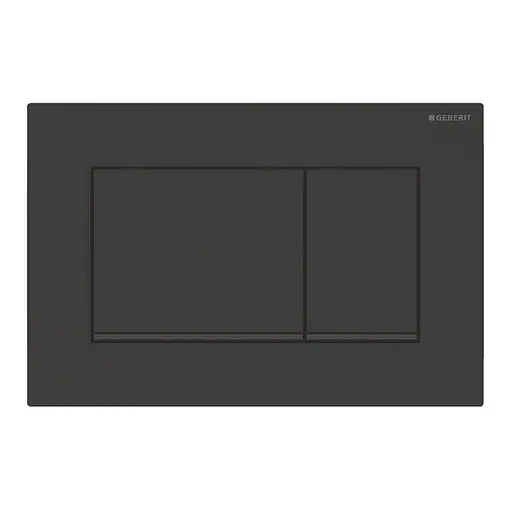 Клавіша змиву Geberit Sigma30 чорний 115.883.16.1, Чорний матовий - фото 1