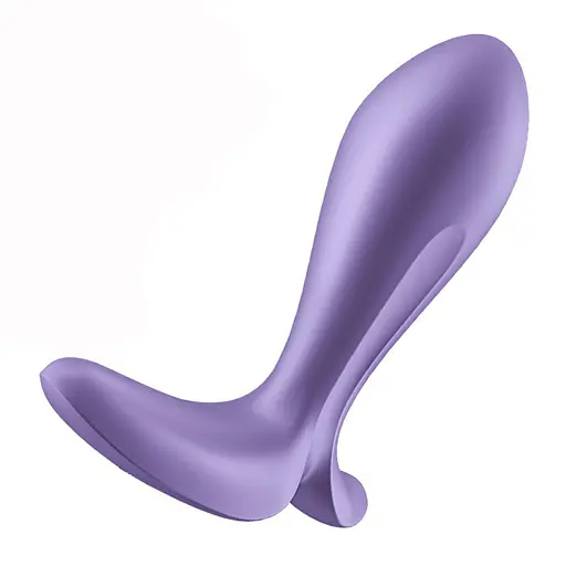Анальна пробка з вібрацією Satisfyer Intensity Plug 11.3 см (фіолетовий)