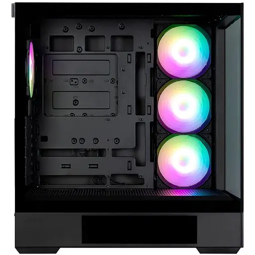 Корпус Zalman P40 DS ARGB Reverse без блока питания, черный (P40DSBLACK) - фото 10