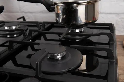 Варочная поверхность газовая Hansa 59 см чугун черный - фото 5