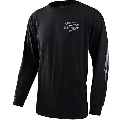 Кофта Troy Lee Designs Lightning Long Sleeve Tee Black S (1106-729325002)
