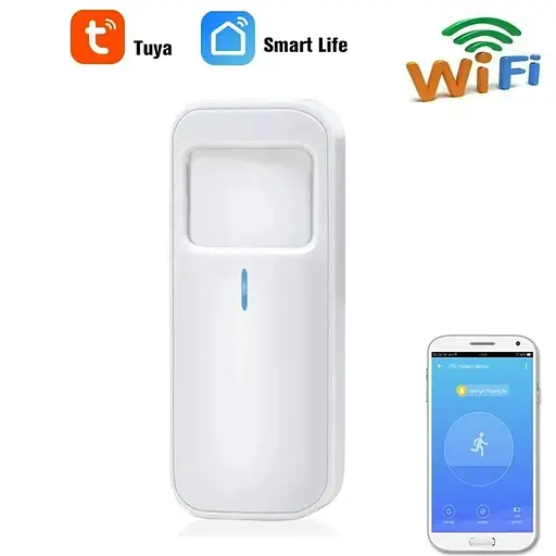 Wi-Fi датчик движения Konlen YN-808 для умного дома, оповещения в приложение на смартфон - фото 2