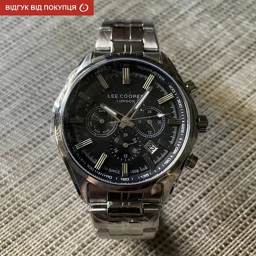 Годинник Lee cooper Fenix Black - фото 10