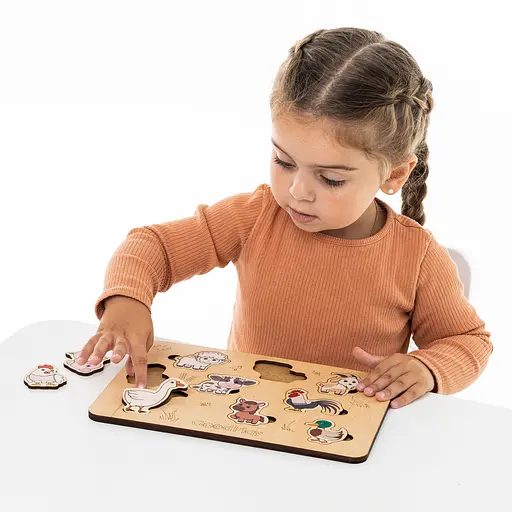 Пазл-сортер GoodPlay Ферма (PS-4-013) - фото 5