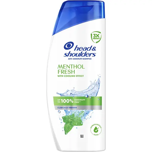 Шампунь против перхоти Head & Shoulders Свежесть ментола 625 мл - фото 1