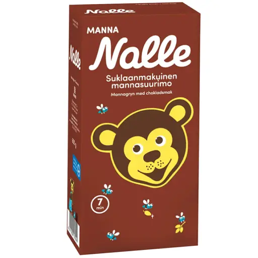 Крупа манна з шоколадом Nalle 600 г