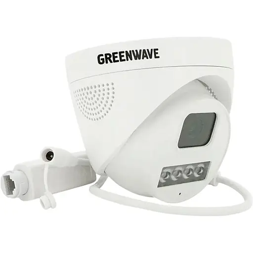Купольна внутрішня камера Green Wave з мікрофоном GW IPC55D5MP30 2.8mm POE ІЧ-підсвічування 5MП Starlig