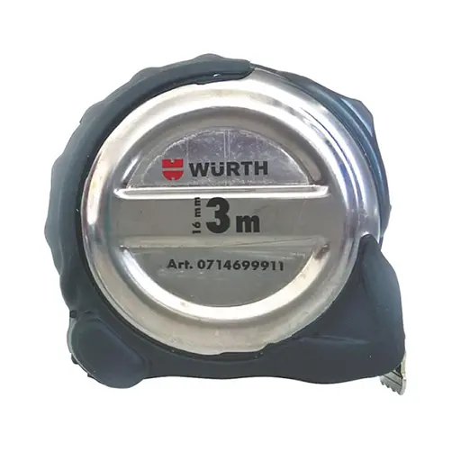 Рулетка карманная Wurth Profi 3 м (0714699911) - фото 1
