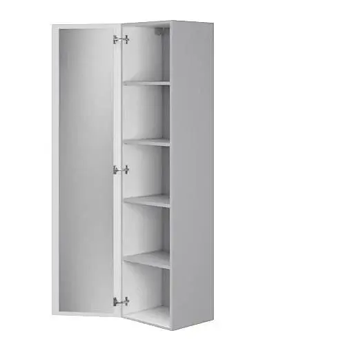 Пенал у ванну з дзеркалом Cersanit Moduo 40 см Сірий S929-019 30412 - фото 2