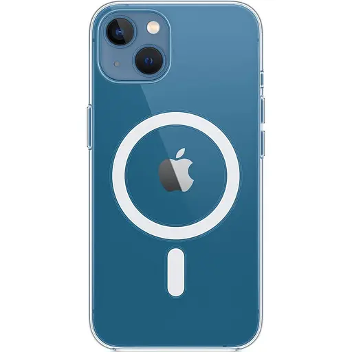 Оригинальный противоударный чехол Apple Clear Case MagSafe для iPhone 13 (6.1") Прозрачный (MM2X3ZE/A) - фото 7