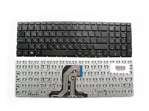 Клавіатура для ноутбука HP 250 G4/255 G4/256 G4/15-ac,15-af/Black Ru без рамки (A1654) - фото 2