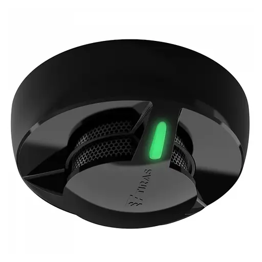 Тепловий адресний пожежний сповіщувач DETECTO HT100 BLACK Tiras (14-00108) - фото 1