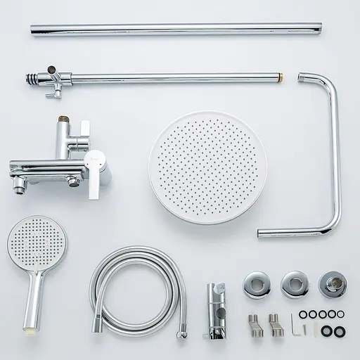 Душова система Frap F2488, Хром - фото 4