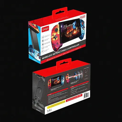 Геймпад iPega PG-9083B с поддержкой PS/PC/ Android/ IOS/ сине-красный - фото 8