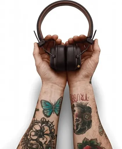 Наушники Marshall Major IV Bluetooth Brown - фото 5