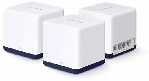 MESH-система Mercusys mesh Halo H50G AC1900 3Pcs White 802.11ac (Halo H50G(3-pack)) - фото 1