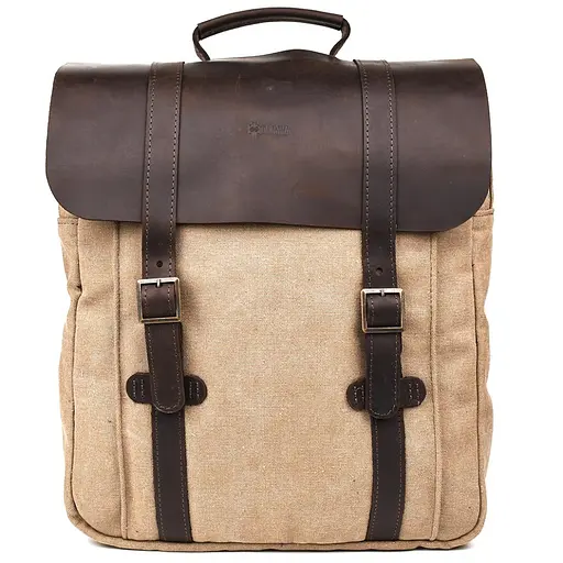 Кожаный женский рюкзак TARWA 32х40х11 см nsa0001411 - фото 1