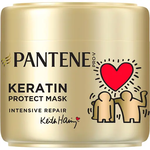 Маска для волос Pantene Pro-V Keith Haring Artist Edition Интенсивное восстановление с кератином 300 мл (8700216779180)