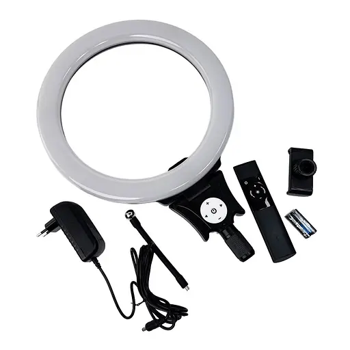 Кільцева LED лампа DK NNHQ-12N 35см [122021] - фото 3