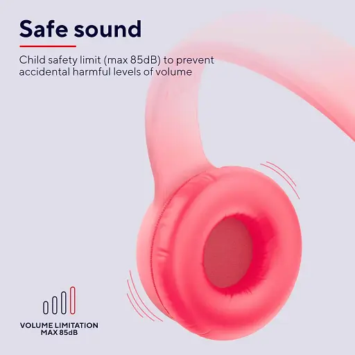 Навушники Trust Nouna Headphones mini-jack Mic рожеві - фото 3