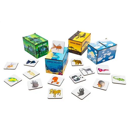 Дитячий Сортер Монтессорі PuzzleOK Чарівна природа Арт-88738 - фото 3