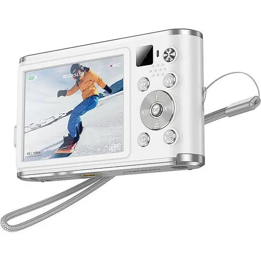 Фотоапарат Hoco DV203 Dual-Lens Digital Camera White (637657) [153430] - фото 2