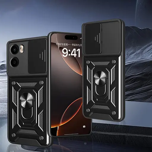 Чохол до мобільного телефона BeCover Military Motorola Moto G05 / E15 Black (713527) - фото 4