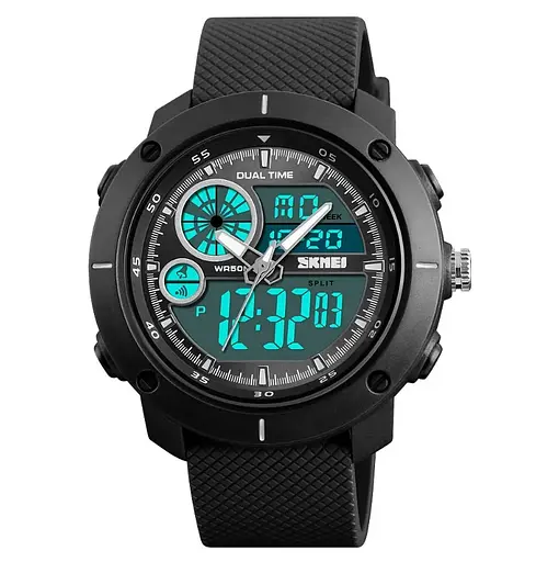 Наручные спортивные часы Skmei 1361 Черные - фото 3