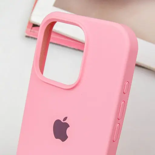 Чохол Epik Silicone Case Full Protective AA для Apple iPhone 15 Pro Max 6.7 Рожевий/Light pink - фото 4