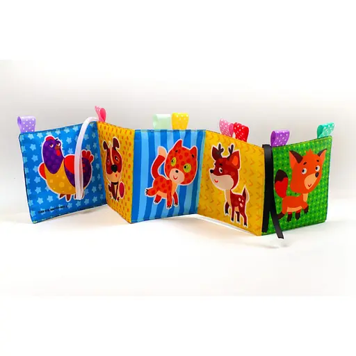 Развивающая книжка-шуршалка «Коровка Му» 404072 - фото 4