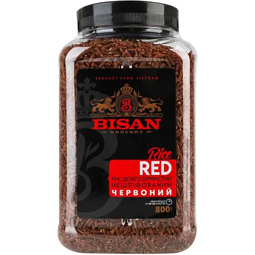 Рис Bisan Красный 800 г