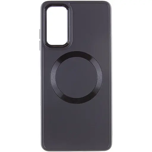 Чохол Epik TPU Bonbon Metal Style with MagSafe для Samsung Galaxy A25 5G Чорний/Black - фото 2