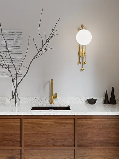 Настінне бра Cari, PikArt арт. 20106 Прозорий 20 см - фото 3