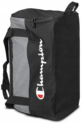 Спортивная сумка Champion Training Bag 30L черная с серым sum0028900 - фото 5