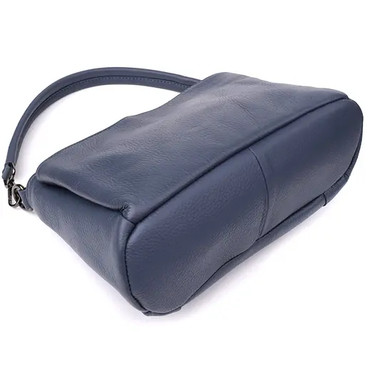 Сумка на плечо из натуральной кожи для женщин Vintage 22х18х11 см 000315856 - фото 6