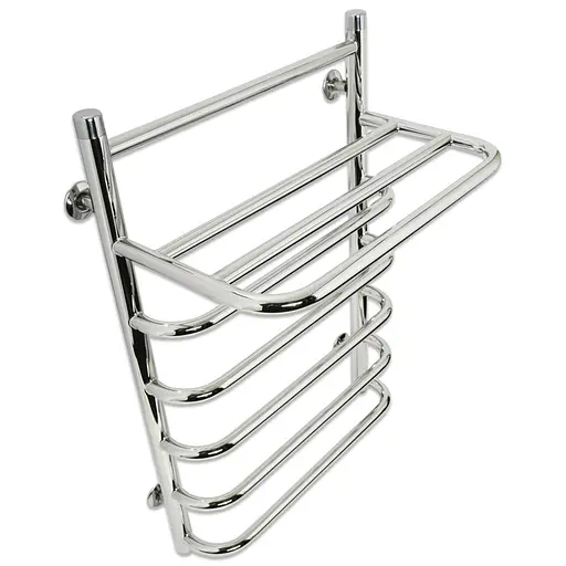 Полотенцесушитель Laris Стандарт П7 500x660 с полкой 71207699, Хром - фото 4