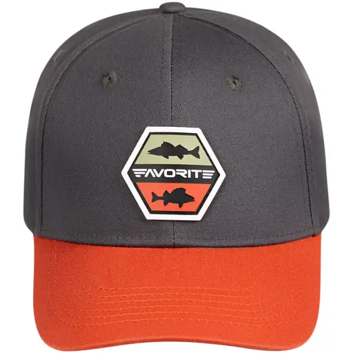 Кепка Favorite Fish Patch 60 Red/Gray - фото 2