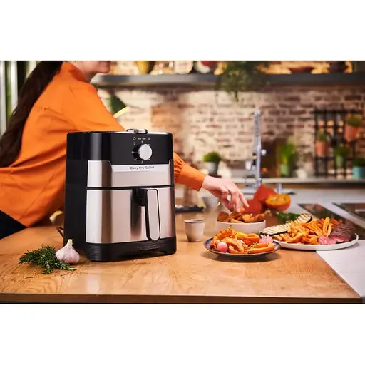 Мультипіч Tefal EasyFry&Grill 1550 Вт сіра (EY501D15) - фото 12