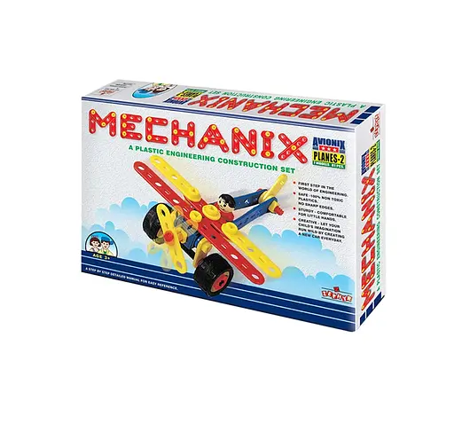 Конструктор Zephyr Mechanix Planes-2 поліпропіленовий розвивальний 81 елемент 7 моделей - фото 4