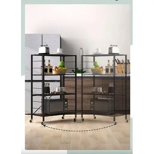 Стелаж Costway Scooby складаний в стилі Loft - фото 10