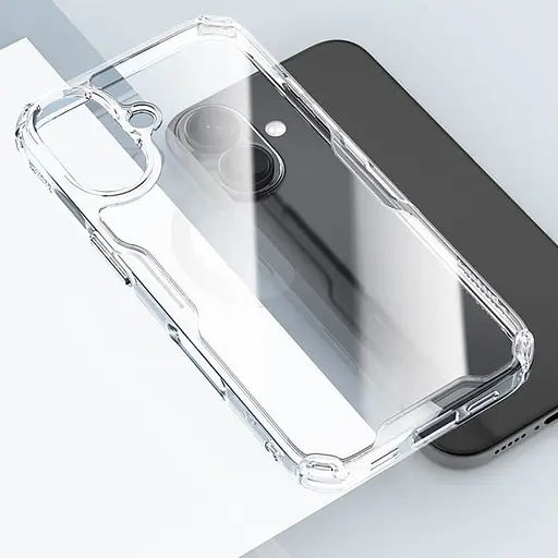 Чохол TPU Nillkin Nature Pro Series для Apple iPhone 16, 6.1 Безбарвний прозорий - фото 7