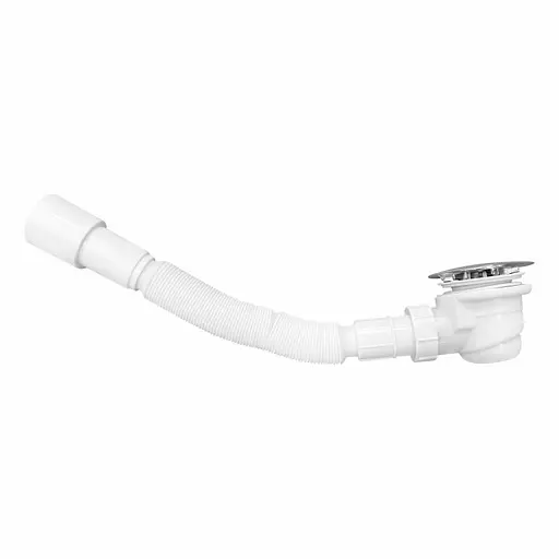 Душевой поддон Kapielka ST100x80x14 низкий прямоугольный диаметр слива 52 мм Lidz Белый - фото 4