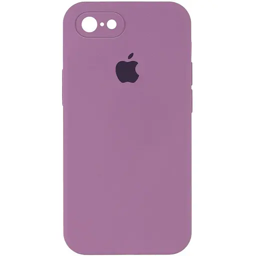 Чохол Epik Silicone Case Square Full Camera Protective AA для Apple iPhone 7/8/SE 2020 4.7 Ліловий/Lilac Pride