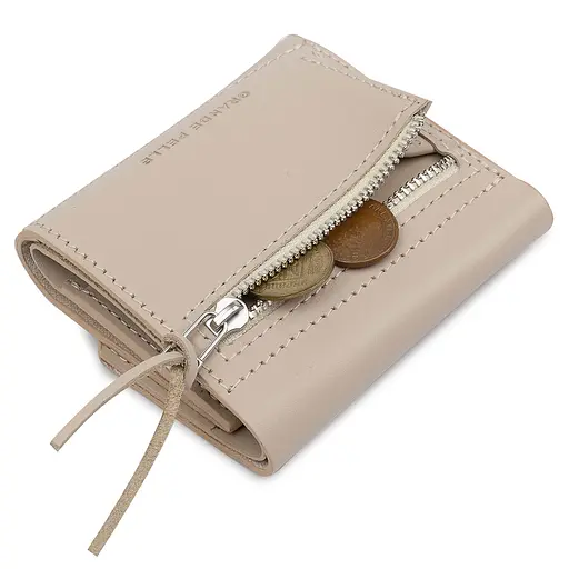 Женское кожаное портмоне Grande Pelle 10х10х1.5 см acs0018775 - фото 5