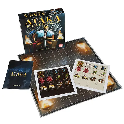 Настільна гра Атака. Битва престолів Arial 911401 для 2х гравців - фото 2