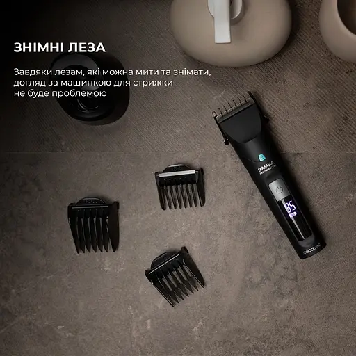 Машинка для підстригання волосся CECOTEC Bamba PrecisionCare Wet&Dry - фото 7